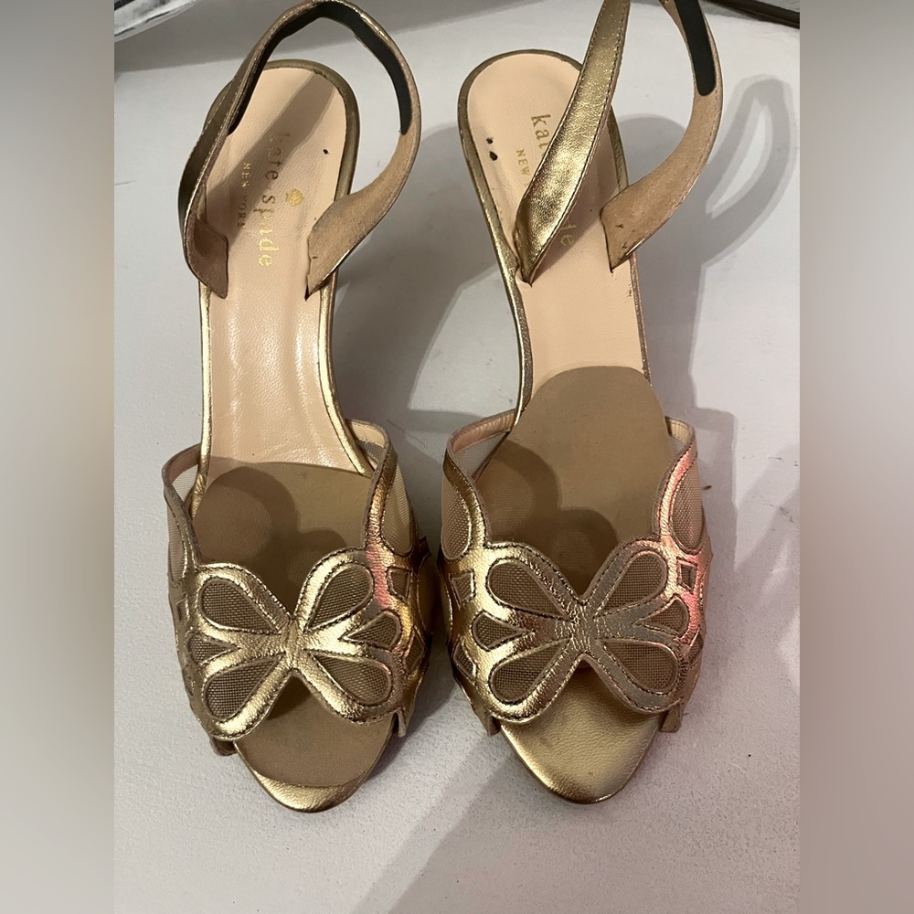 Kate Spade Vero Cuoio Heels Size 6